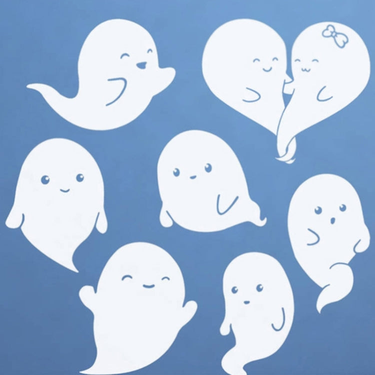 Home Decor Lovely Ghosts Removable Wall Stickers, DIY Free Combination, Size: 60cm x 42cm
