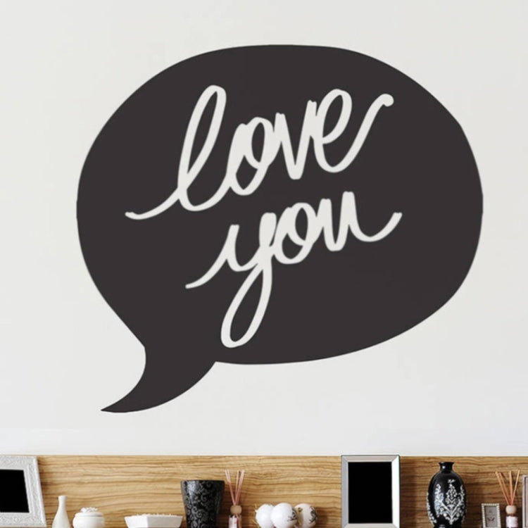 Home Decor Love You Removable Wall Stickers Large, Size: 60cm x 75cm