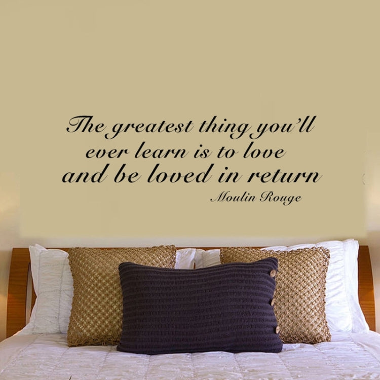 Home Decor Proverb Removable Wall Stickers Type Three, DIY Free Combination, Size: 30cm x 100cm