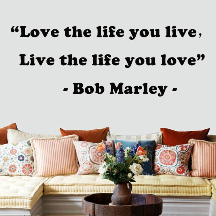 Home Decor Proverb Removable Wall Stickers Type Four, DIY Free Combination, Size: 40cm x 100cm