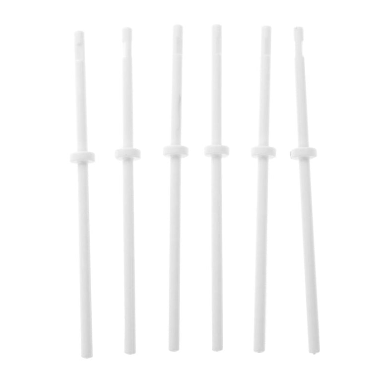 High Quality 6pcs DIY Lollipop Silicone Candy Double Star Mould Chocolate Mold