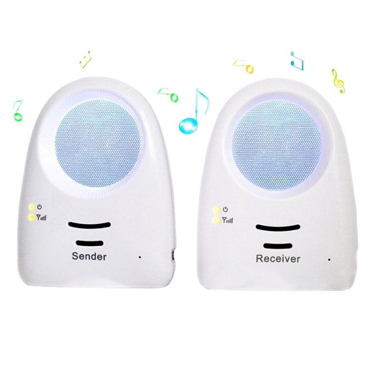 Real-time Voice-activated Baby Monitor, Including a Transmitter and a Receiver