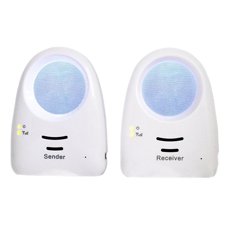 Real-time Voice-activated Baby Monitor, Including a Transmitter and a Receiver