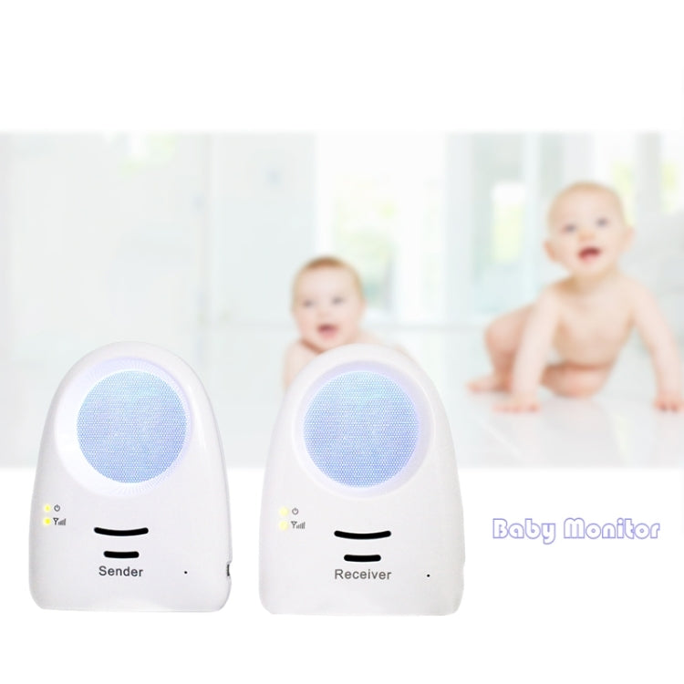Real-time Voice-activated Baby Monitor, Including a Transmitter and a Receiver
