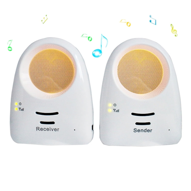 Real-time Voice-activated Baby Monitor, Including a Transmitter and a Receiver