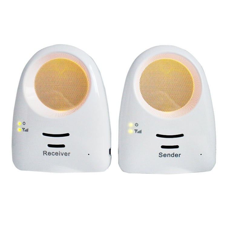 Real-time Voice-activated Baby Monitor, Including a Transmitter and a Receiver