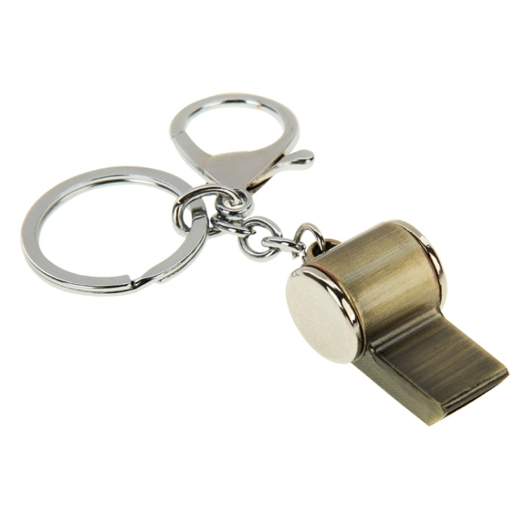 Creative Metal Key Chain with Whistle