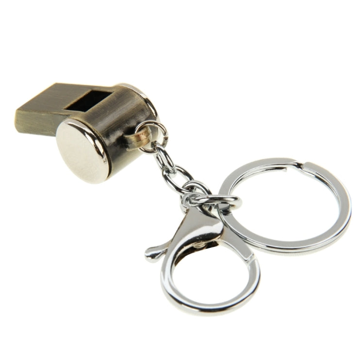 Creative Metal Key Chain with Whistle