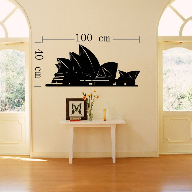 Wall Decor Sydney Opera House Removable Wall Stickers, Size: 40cm x 100cm