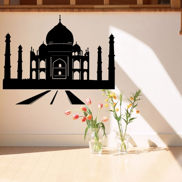 Wall Decor Taj Mahal Removable Wall Stickers, Size: 80cm x 92cm