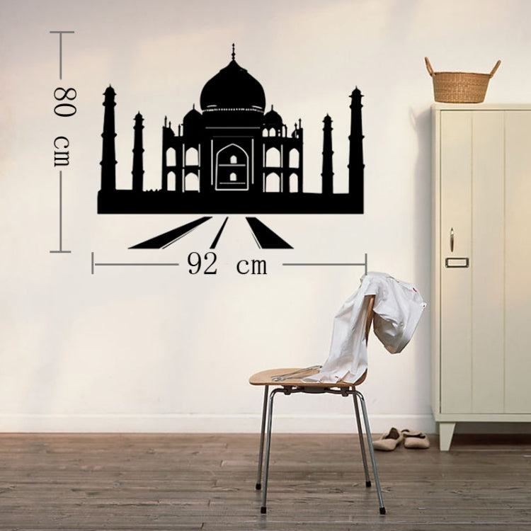 Wall Decor Taj Mahal Removable Wall Stickers, Size: 80cm x 92cm