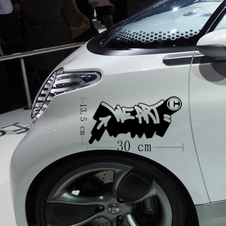 Wall Decor We Art Removable Wall Stickers Small, Size: 13.5cm x 30cm