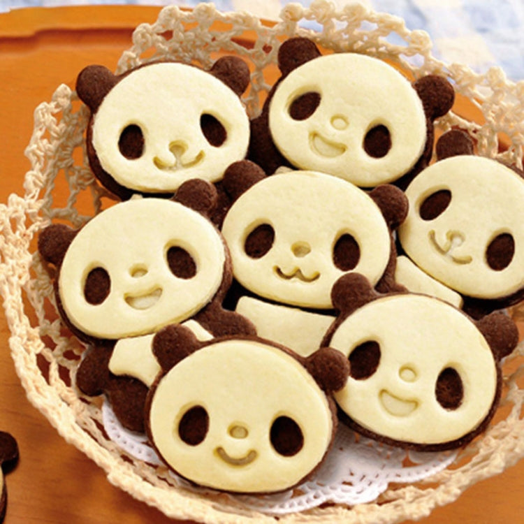 4 PCS Panda Cookie Mold Biscuit Mold