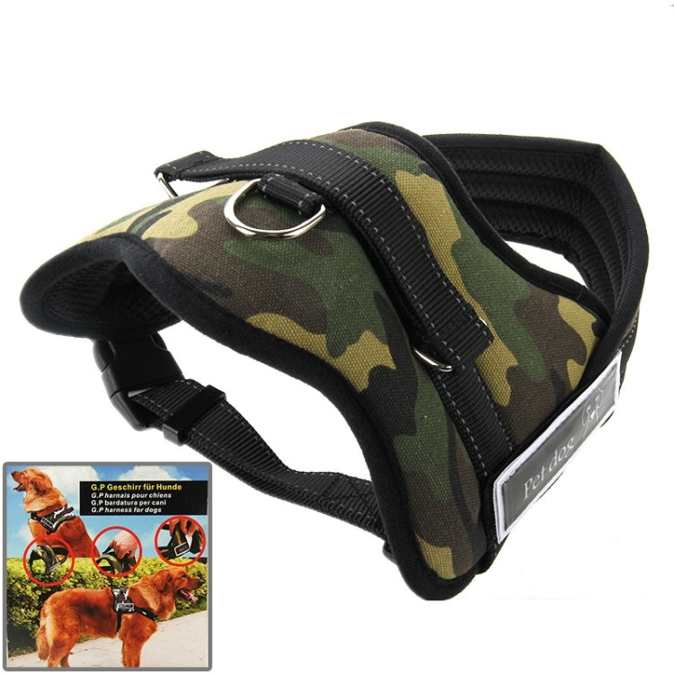 Soft Thicken Pet Chest Suspenders Dog Traction Rope, Size: S (35-50cm)