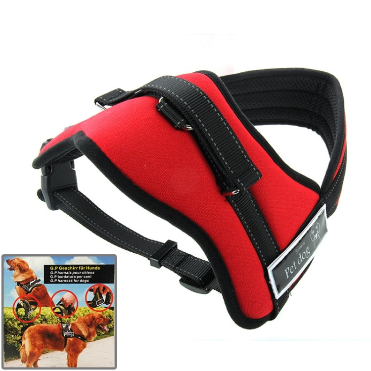 Soft Thicken Pet Chest Suspenders Dog Traction Rope, Size: S (35-50cm)