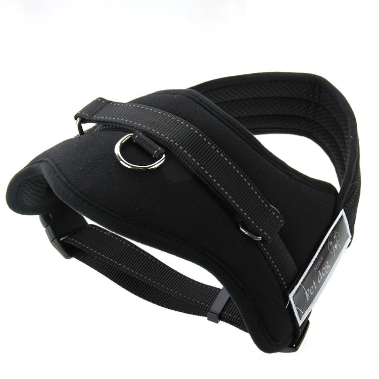 Soft Thicken Pet Chest Suspenders Dog Traction Rope, Size: L (60-75cm)
