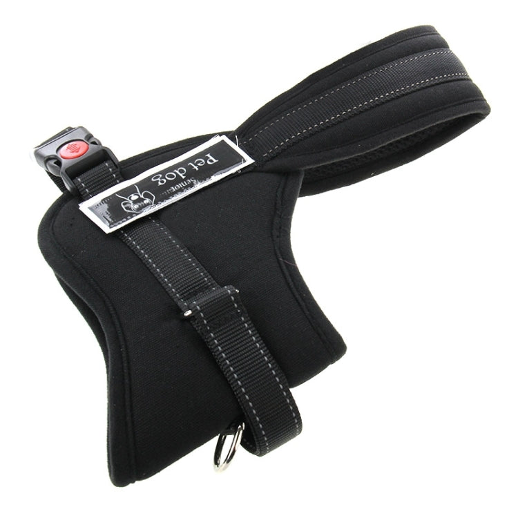 Soft Thicken Pet Chest Suspenders Dog Traction Rope, Size: L (60-75cm)