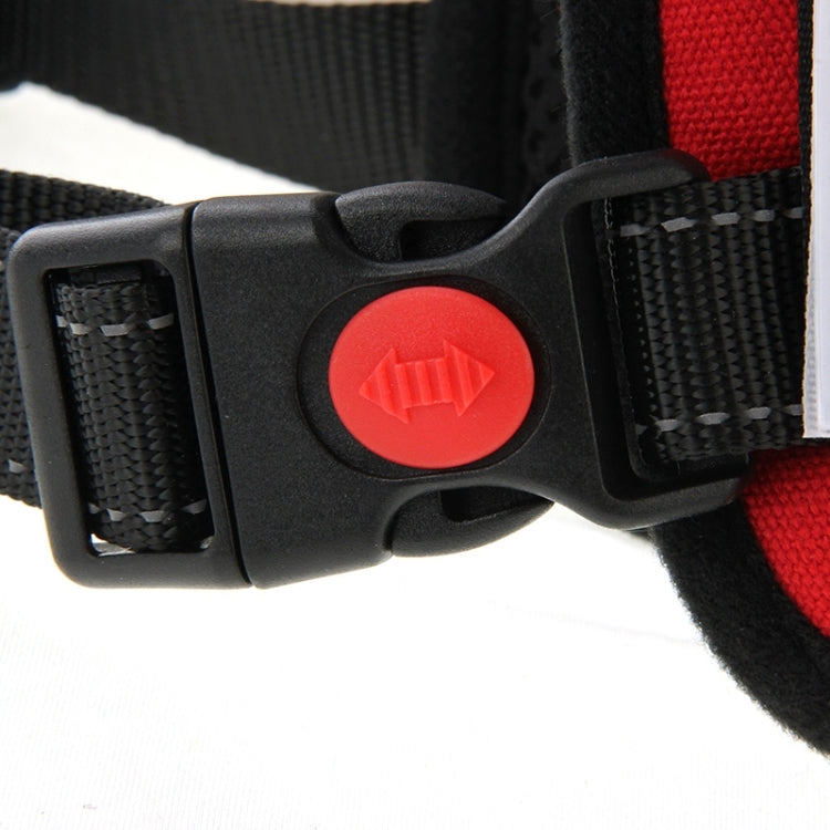 Soft Thicken Pet Chest Suspenders Dog Traction Rope, Size: L (60-75cm)