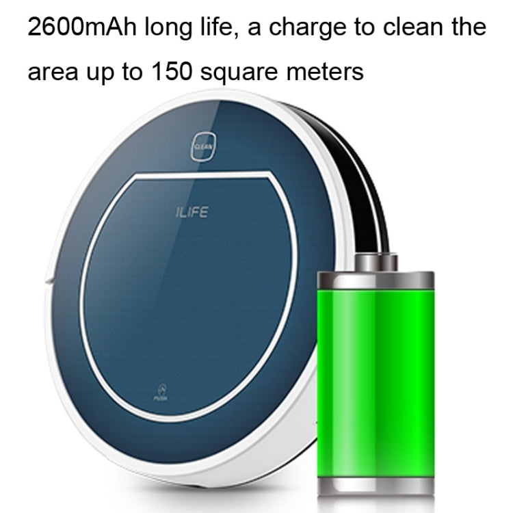 CHUWI ILIFE V7 Bluetooth Robotic Vacuum Cleaner(Dark Blue)