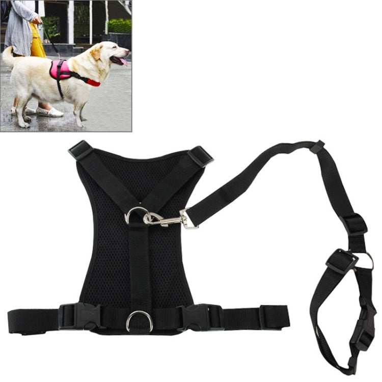 Pet Dog Chest Suspenders with Traction Rope, Size: L