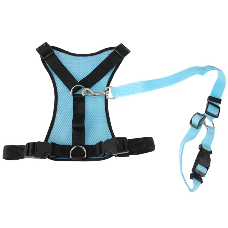 Pet Dog Chest Suspenders with Traction Rope, Size: L
