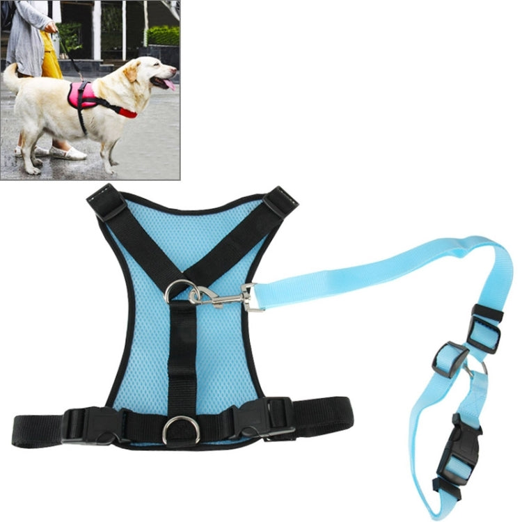 Pet Dog Chest Suspenders with Traction Rope, Size: L