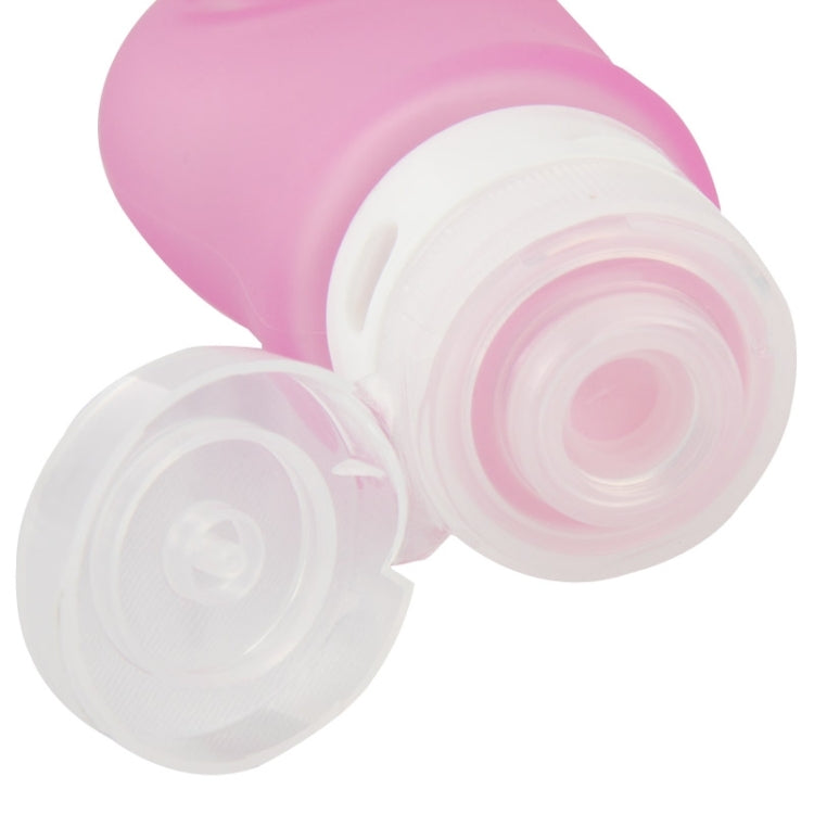 3 PCS 60ml Silicone Cosmetic Points Bottling Lotion Shampoo Bath Shower Gel Tube Container Travel Packing Bottle