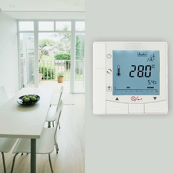 Simple Non-programmable Water Heating Room Thermostat(White)