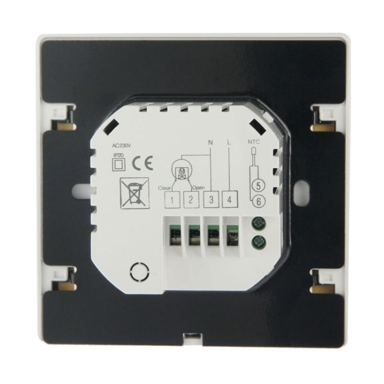 Simple Non-programmable Water Heating Room Thermostat(White)