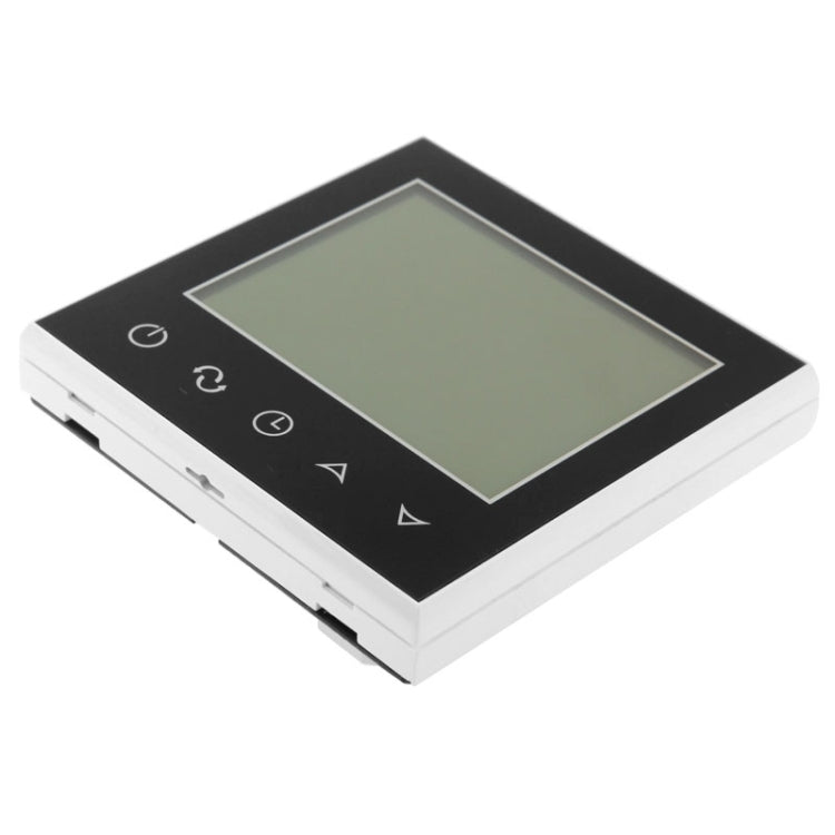 Floor Heating / Water Heating System LCD Display Programmable Room Thermostat(Black)
