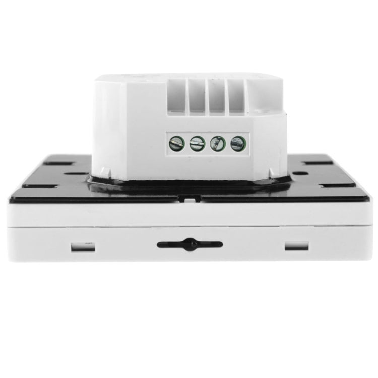 Floor Heating / Water Heating System LCD Display Programmable Room Thermostat(White)