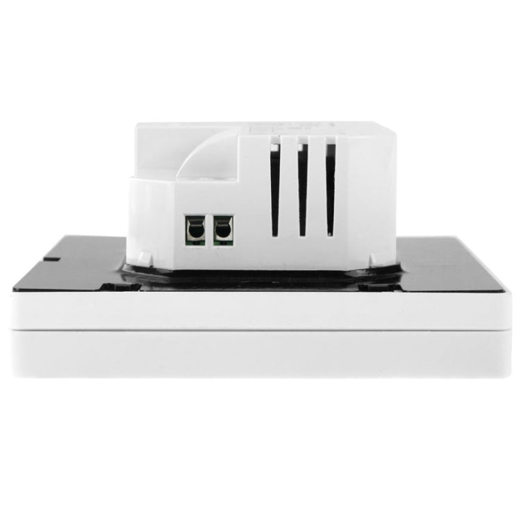 Floor Heating / Water Heating System LCD Display Programmable Room Thermostat(White)