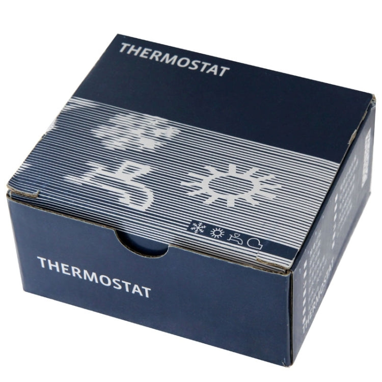 Floor Heating / Water Heating System LCD Display Programmable Room Thermostat(White)