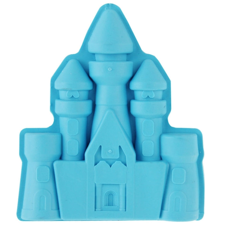 Palace Shape TPE Ice Cube Tray Castle Ice Mold (Random Color Delivery)