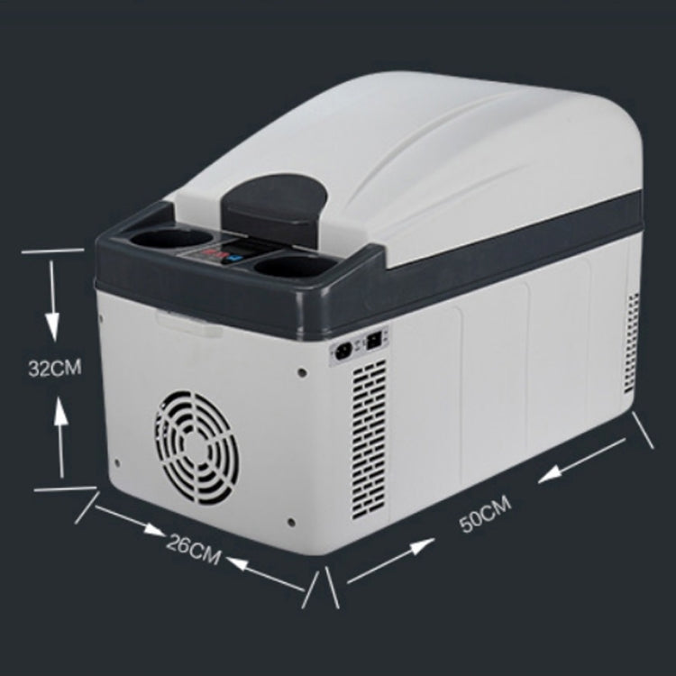 KM-20L 20L Double Refrigeration Car Electric Cooler / Warmer, 12V-24V for Car, 220V for Home
