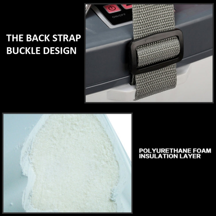 KM-20L 20L Double Refrigeration Car Electric Cooler / Warmer, 12V-24V for Car, 220V for Home