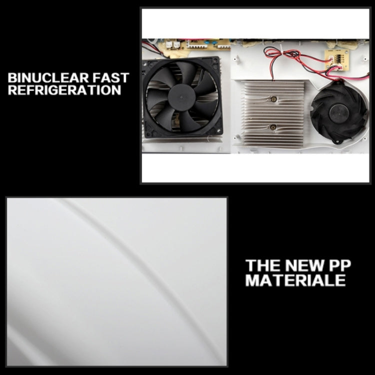 KM-20L 20L Double Refrigeration Car Electric Cooler / Warmer, 12V-24V for Car, 220V for Home