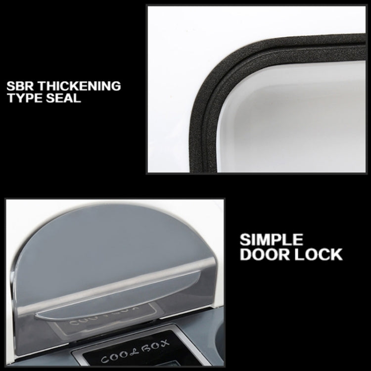 KM-20L 20L Double Refrigeration Car Electric Cooler / Warmer, 12V-24V for Car, 220V for Home