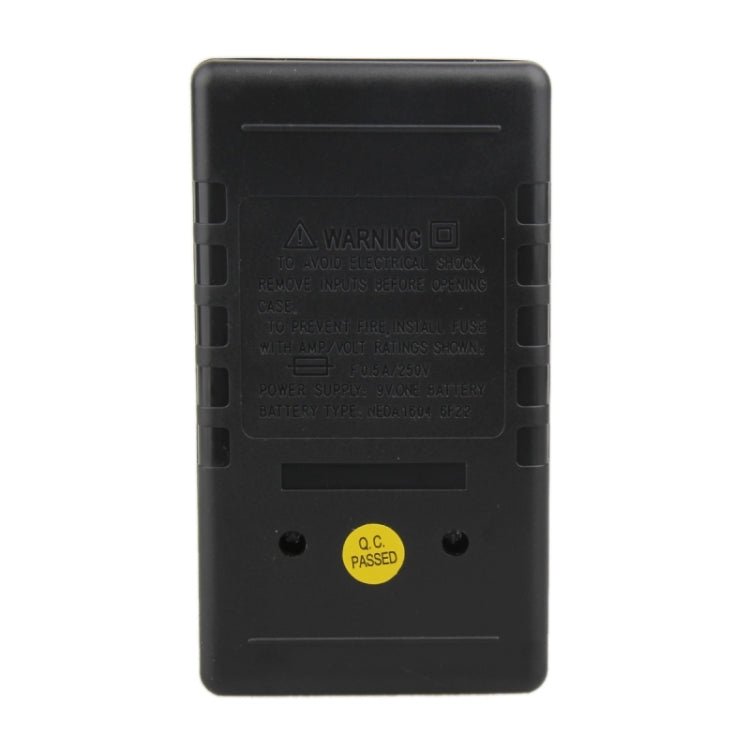 Professional DT830B LCD Display Digital Multimeter Ammeter Voltmeter Ohm Electrical Tester(Black)
