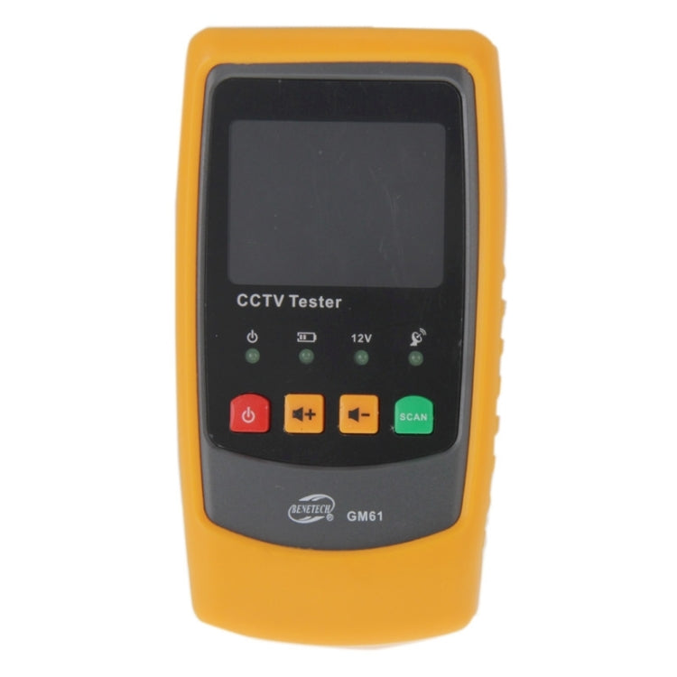 BENETECH GM61 2.0 inch TFT LCD Handheld PAL / NTSC Identifying Wire Tracker CCTV Tester