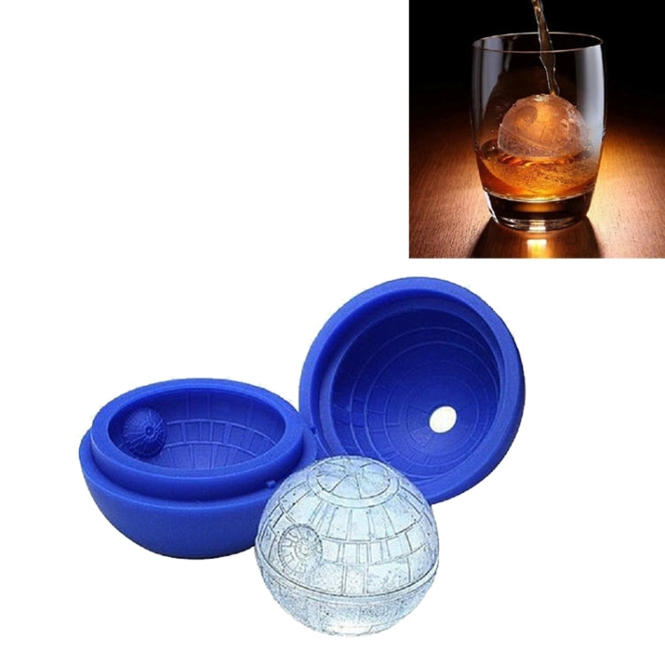 Creative Star Wars Silicone Ice Cube Mold, Size: about 7.5cm(Dark Blue)