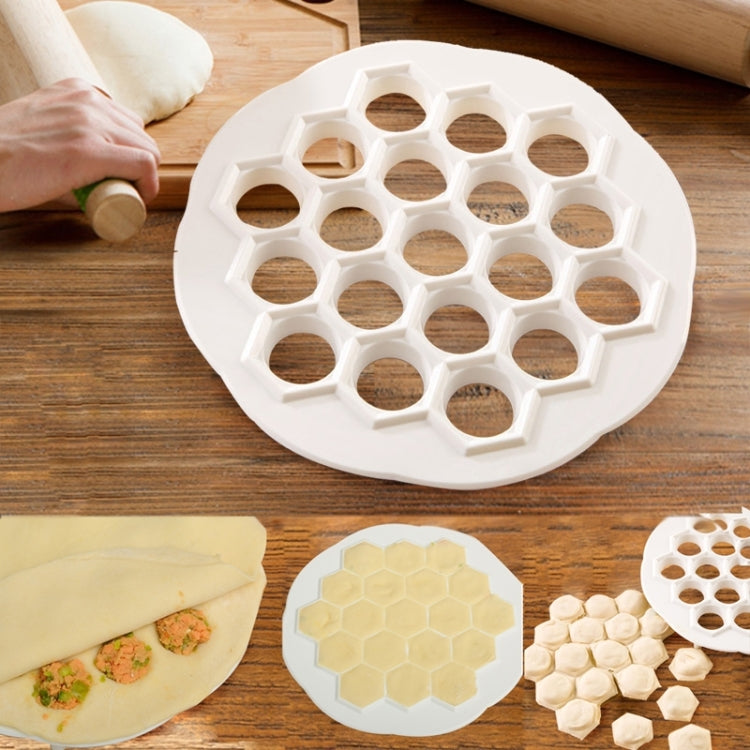 Creative Kitchen Household DIY Dumpling Mould Speed Machine(White)