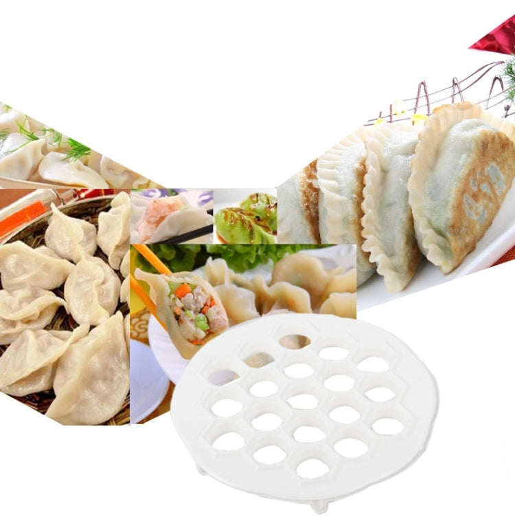 Creative Kitchen Household DIY Dumpling Mould Speed Machine(White)