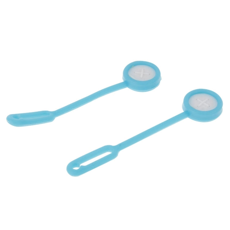 2 PCS Creative Button Magnet Silicone Hook, Random Color Delivery