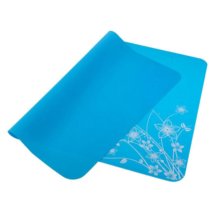 40x30cm Anti-skidding Silicone Heat Insulation Mat for Food Dish / Beverage / Oven / Kid Table