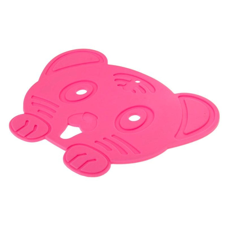 Little Tiger Head Pattern Heat-resistant Anti-skidding Silicone Heat Insulation Mat