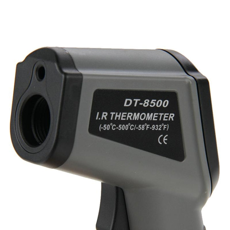 DT-8500 LCD Digital Infrared Thermometer, Temperature Range: -50-500 Celsius Degree(Grey)
