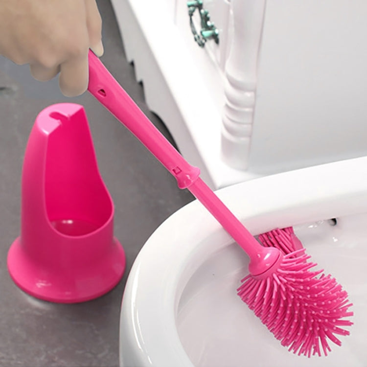 Multi-function Two Sides Brushes Plastic PP and TPR Toilet Brush with Holder
