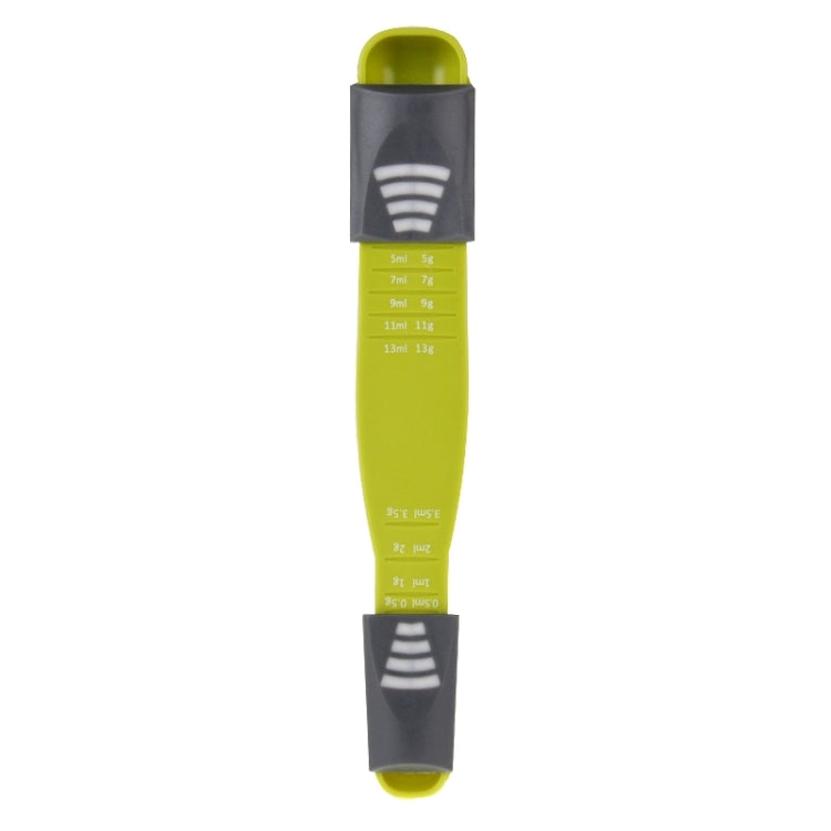 Creative Adjustable Measuring Baking Measuring Spoon with 9 Different Accurate Measurement Amount(Green)