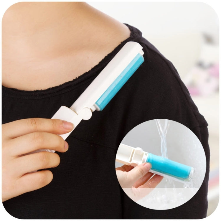 Portable Mini Sticky Silicone Washable Hair Remover, Random Color Delivery